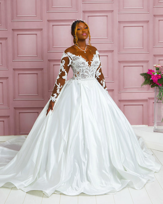 2in1 Wedding Ball Gown Gaborone