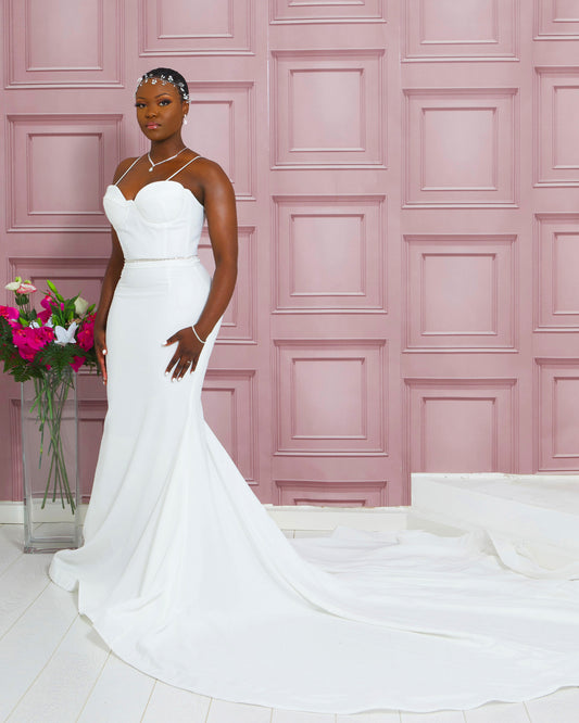 Mermaid Wedding Gown Nairobi
