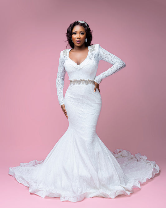 Mermaid Wedding Gown 2 Sierra