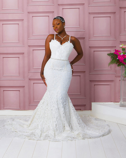 Mermaid Wedding Gown Tripoli