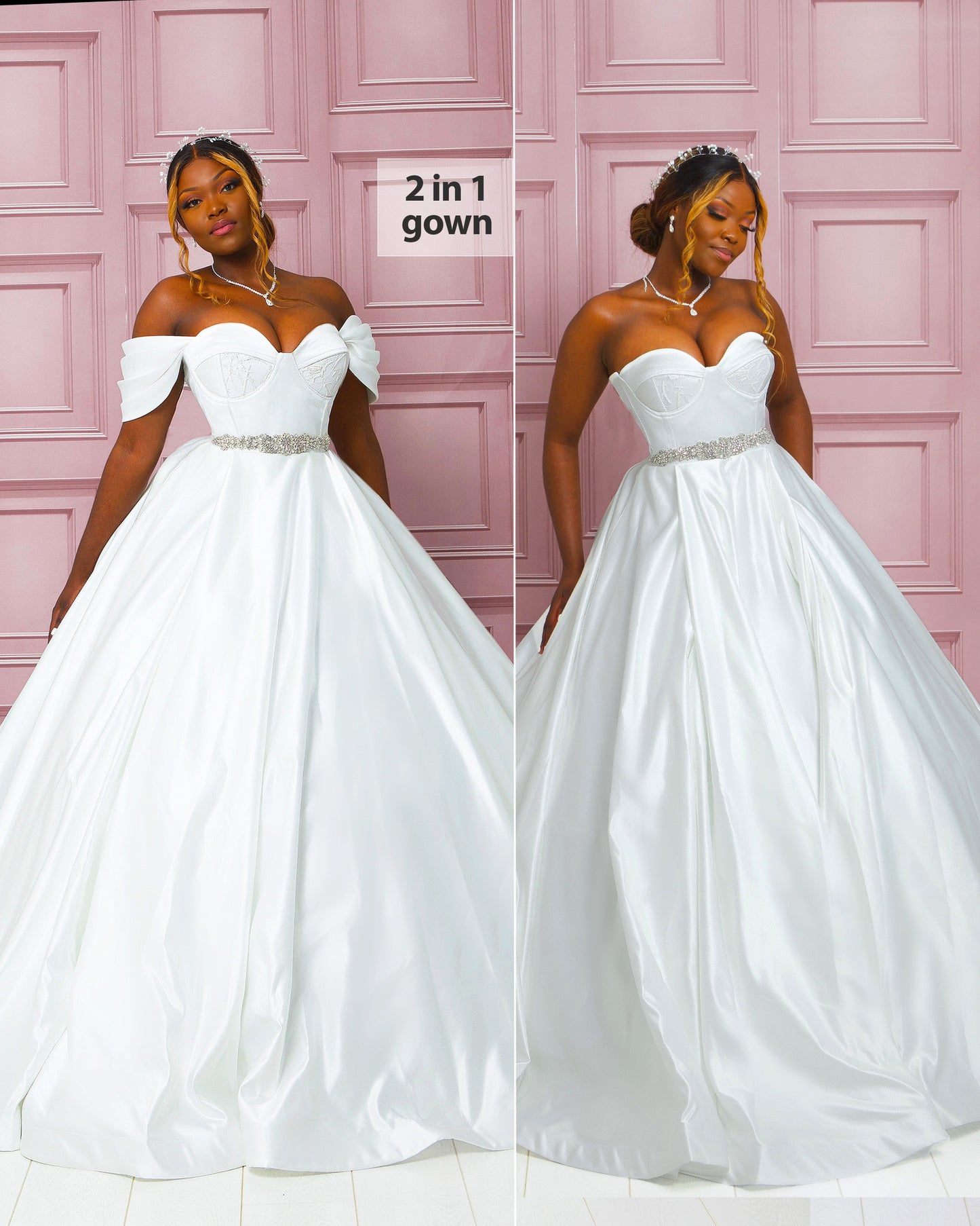 2in1 Wedding Ball Gown Cairo
