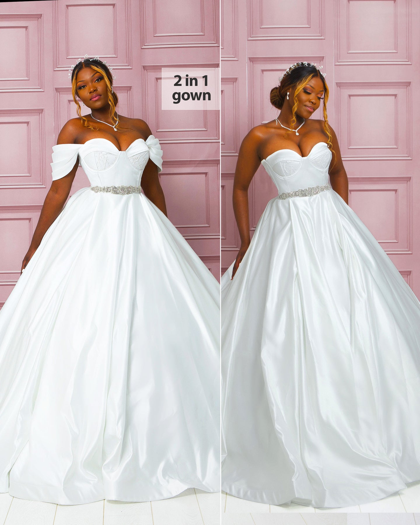 2in1 Wedding Ball Gown Cairo