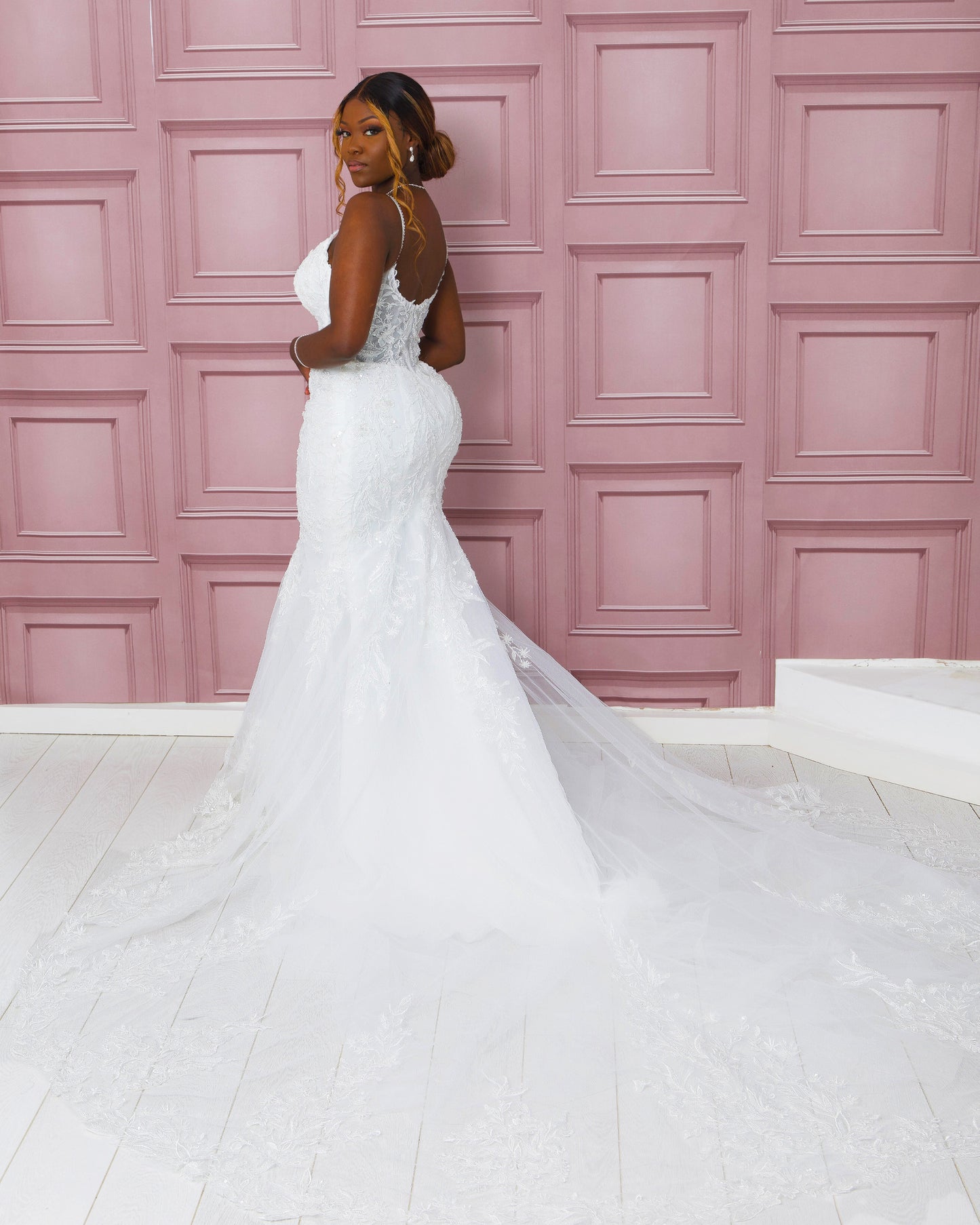 Mermaid Wedding Gown Cameroon