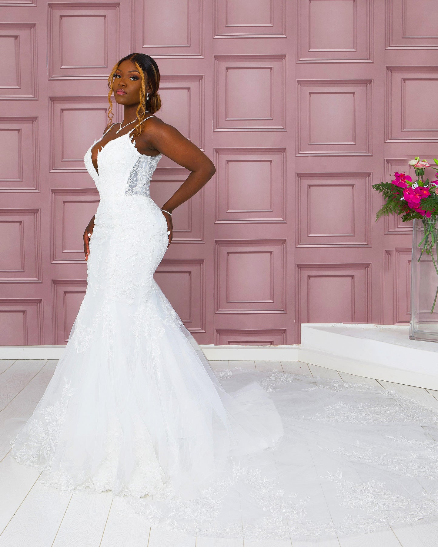 Mermaid Wedding Gown Cameroon