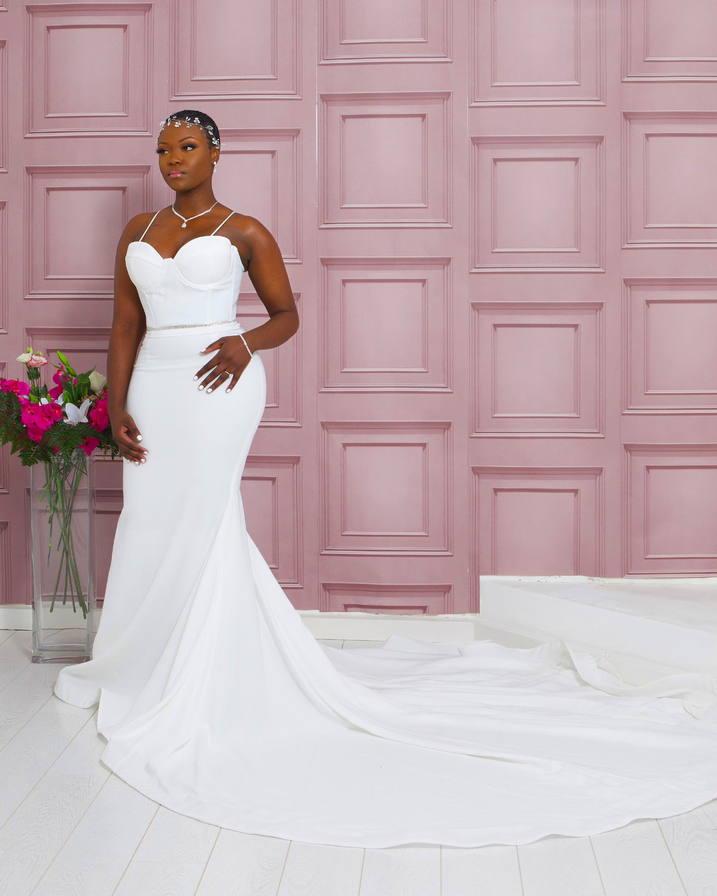 2in1 Mermaid Wedding Gown Sudan