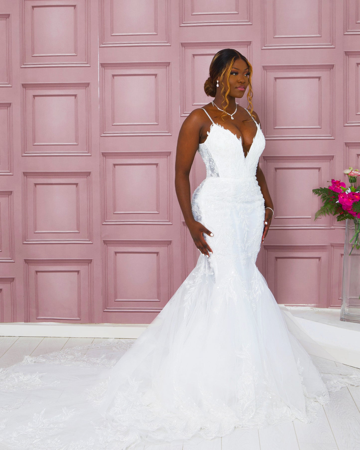 Mermaid Wedding Gown Cameroon